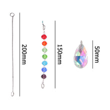 Load image into Gallery viewer, Diamond Painting Wind Chime DIY Crystal Dream Light Catcher Pendant
