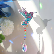 Load image into Gallery viewer, Diamond Painting Wind Chime DIY Crystal Dream Light Catcher Pendant