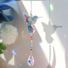Load image into Gallery viewer, Diamond Painting Wind Chime DIY Crystal Dream Light Catcher Pendant