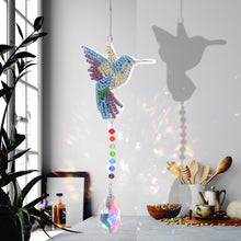 Load image into Gallery viewer, Diamond Painting Wind Chime DIY Crystal Dream Light Catcher Pendant