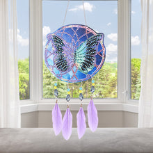 Load image into Gallery viewer, Diamond Painting Dream Light Catcher Wind Chime Crystal Pendant