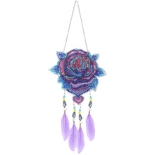 Load image into Gallery viewer, Diamond Painting Dream Light Catcher Wind Chime Crystal Pendant