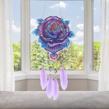 Load image into Gallery viewer, Diamond Painting Dream Light Catcher Wind Chime Crystal Pendant