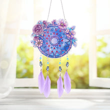 Load image into Gallery viewer, Diamond Painting Dream Light Catcher Wind Chime Crystal Pendant