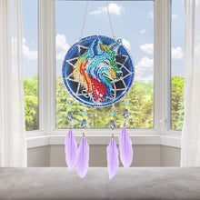 Load image into Gallery viewer, Diamond Painting Dream Light Catcher Wind Chime Crystal Pendant
