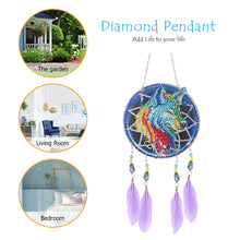 Load image into Gallery viewer, Diamond Painting Dream Light Catcher Wind Chime Crystal Pendant