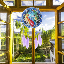 Load image into Gallery viewer, Diamond Painting Dream Light Catcher Wind Chime Crystal Pendant
