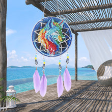 Load image into Gallery viewer, Diamond Painting Dream Light Catcher Wind Chime Crystal Pendant