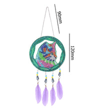 Load image into Gallery viewer, Diamond Painting Dream Light Catcher Wind Chime Crystal Pendant