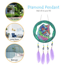 Load image into Gallery viewer, Diamond Painting Dream Light Catcher Wind Chime Crystal Pendant