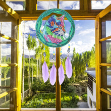 Load image into Gallery viewer, Diamond Painting Dream Light Catcher Wind Chime Crystal Pendant