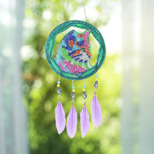 Load image into Gallery viewer, Diamond Painting Dream Light Catcher Wind Chime Crystal Pendant