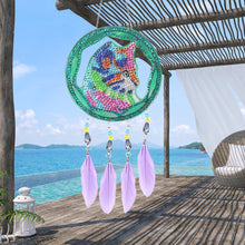 Load image into Gallery viewer, Diamond Painting Dream Light Catcher Wind Chime Crystal Pendant