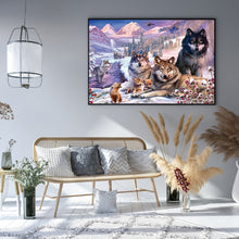Load image into Gallery viewer, Diamond Painting - Full Round - Wolf Animal (50*60cm)
