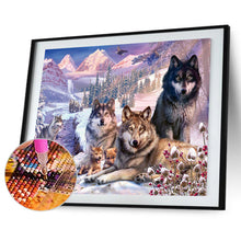 Load image into Gallery viewer, Diamond Painting - Full Round - Wolf Animal (50*60cm)