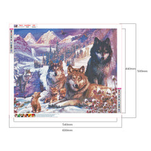 Load image into Gallery viewer, Diamond Painting - Full Round - Wolf Animal (50*60cm)