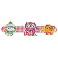 Load image into Gallery viewer, Xmas Cartoon Diamond Painting Bracelet Rhinestone Pat Wrist Strap