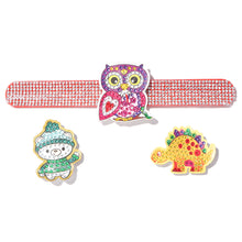Load image into Gallery viewer, Xmas Cartoon Diamond Painting Bracelet Rhinestone Pat Wrist Strap