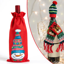 Load image into Gallery viewer, DIY Special Drill Diamond Painting Christmas Wine Bottle Covers