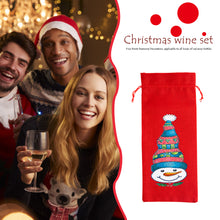 Load image into Gallery viewer, DIY Special Drill Diamond Painting Christmas Wine Bottle Covers