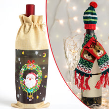 Load image into Gallery viewer, DIY Special Drill Diamond Painting Christmas Wine Bottle Covers