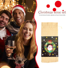 Load image into Gallery viewer, DIY Special Drill Diamond Painting Christmas Wine Bottle Covers