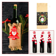 Load image into Gallery viewer, DIY Special Drill Diamond Painting Christmas Wine Bottle Covers