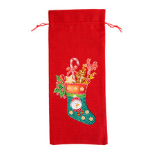 Load image into Gallery viewer, DIY Special Drill Diamond Painting Christmas Wine Bottle Covers
