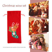 Load image into Gallery viewer, DIY Special Drill Diamond Painting Christmas Wine Bottle Covers