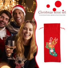 Load image into Gallery viewer, DIY Special Drill Diamond Painting Christmas Wine Bottle Covers