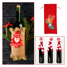 Load image into Gallery viewer, DIY Special Drill Diamond Painting Christmas Wine Bottle Covers