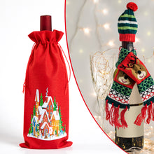 Load image into Gallery viewer, DIY Special Drill Diamond Painting Christmas Wine Bottle Covers