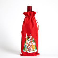 Load image into Gallery viewer, DIY Special Drill Diamond Painting Christmas Wine Bottle Covers