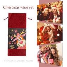 Load image into Gallery viewer, DIY Special Drill Diamond Painting Christmas Wine Bottle Covers