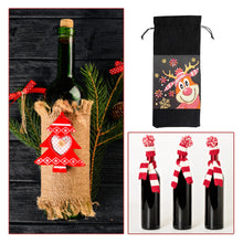 Load image into Gallery viewer, DIY Special Drill Diamond Painting Christmas Wine Bottle Covers