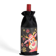 Load image into Gallery viewer, DIY Special Drill Diamond Painting Christmas Wine Bottle Covers