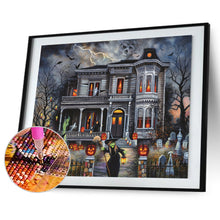 Load image into Gallery viewer, Diamond Painting - Full Round - Halloween (50*40cm)