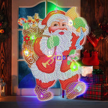 Load image into Gallery viewer, Xmas Diamond Painting Hanging Light Home Rhinestone Lamp Pendant