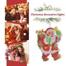 Load image into Gallery viewer, Xmas Diamond Painting Hanging Light Home Rhinestone Lamp Pendant