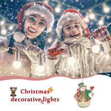 Load image into Gallery viewer, Xmas Diamond Painting Hanging Light Home Rhinestone Lamp Pendant