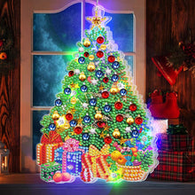 Load image into Gallery viewer, Xmas Diamond Painting Hanging Light Home Rhinestone Lamp Pendant