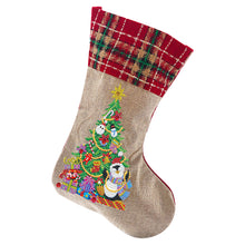 Load image into Gallery viewer, Diamond Painting Christmas Stockings DIY Xmas Mosaic Making Kit