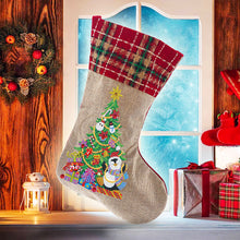Load image into Gallery viewer, Diamond Painting Christmas Stockings DIY Xmas Mosaic Making Kit