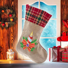Load image into Gallery viewer, Diamond Painting Christmas Stockings DIY Xmas Mosaic Making Kit
