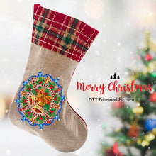 Load image into Gallery viewer, Diamond Painting Christmas Stockings DIY Xmas Mosaic Making Kit