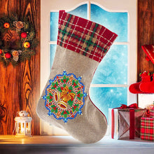 Load image into Gallery viewer, Diamond Painting Christmas Stockings DIY Xmas Mosaic Making Kit