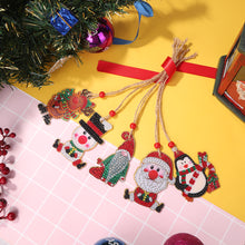 Load image into Gallery viewer, Christmas Diamond Drill Dots Painting Crystal Xmas Trees Pendant