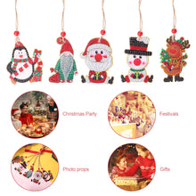 Load image into Gallery viewer, Christmas Diamond Drill Dots Painting Crystal Xmas Trees Pendant