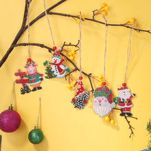 Load image into Gallery viewer, Christmas Diamond Drill Dots Painting Crystal Xmas Trees Pendant