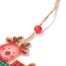 Load image into Gallery viewer, Christmas Diamond Drill Dots Painting Crystal Xmas Trees Pendant